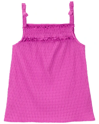 Baby Textured Smocked Tank