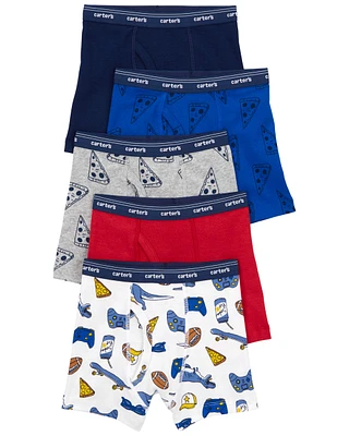 Toddler 5-Pack Boxer Briefs Underwear