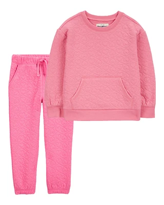 Baby 2-Piece Heart Pullover & Pants Set