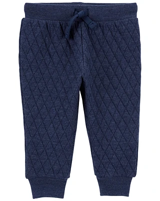 Baby Quilted Double Knit Joggers