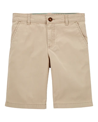 Kid Flat-Front Shorts