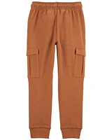 Kid Pull-On Knit Cargo Pants