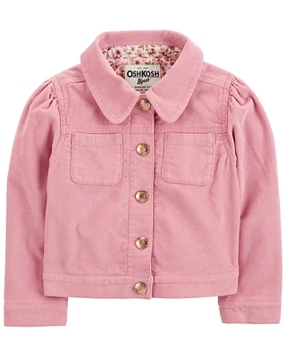 Toddler Button-Front Corduroy Jacket