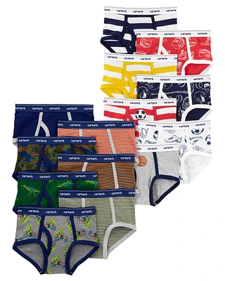 Kid 14-Pack Cotton Briefs