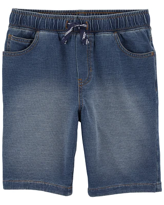 Kid Pull-On Denim Shorts