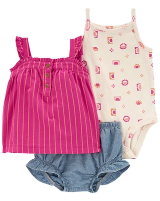 Baby 3-Piece Little Short Set