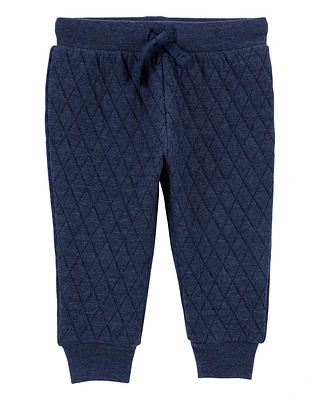 Baby Quilted Double Knit Joggers