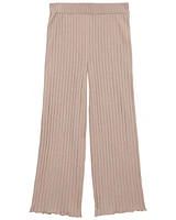 Kid Sweater Knit Pull-On Flare Pants