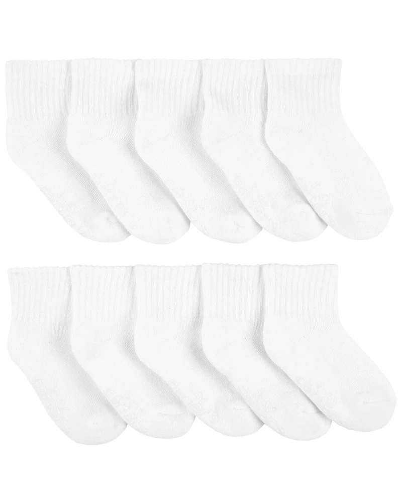 Toddler 10-Pack Ankle Socks