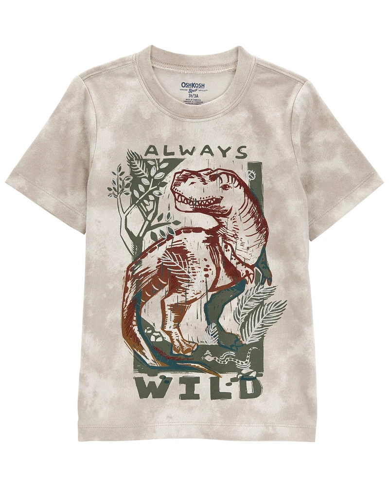 Toddler Always Wild Dino Graphic Tee