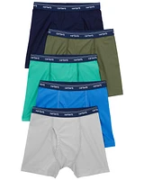 Kid 5-Pack Active Mesh Boxer Briefs Underwear