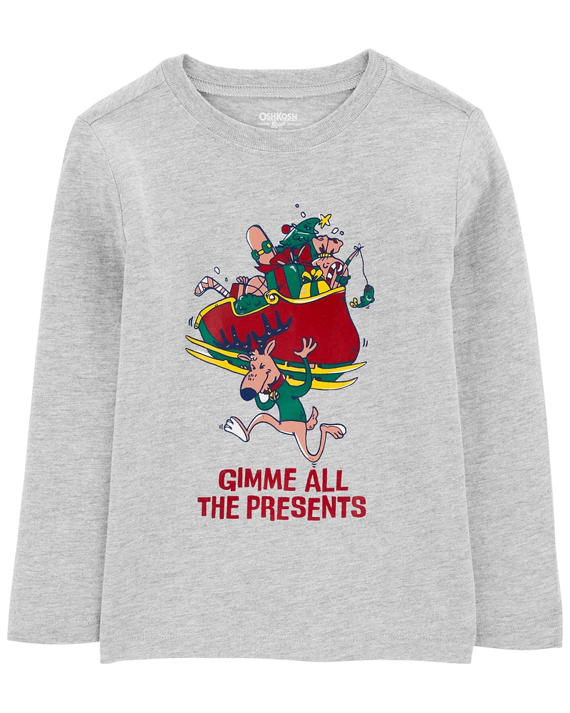 Toddler All the Presents Long-Sleeve Graphic Tee