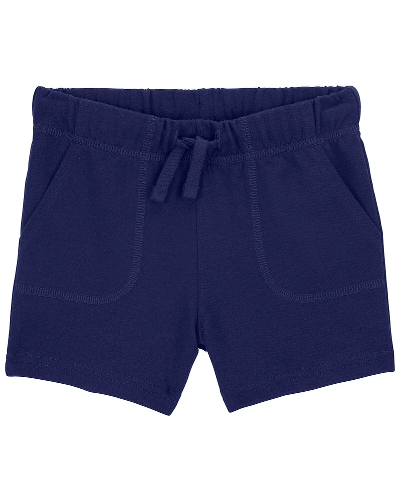 Baby Pull-On Cotton Shorts