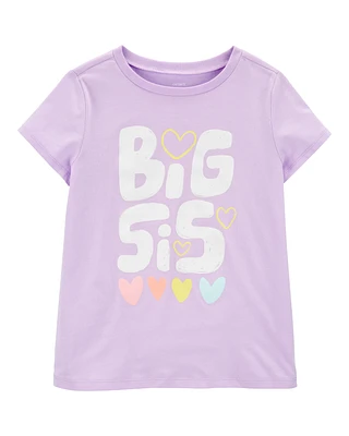 Toddler Big Sis Graphic Tee