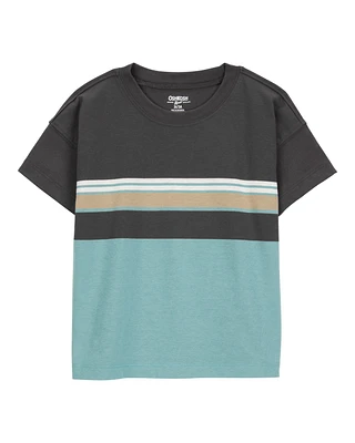 Baby Short-Sleeve Color Block Tee