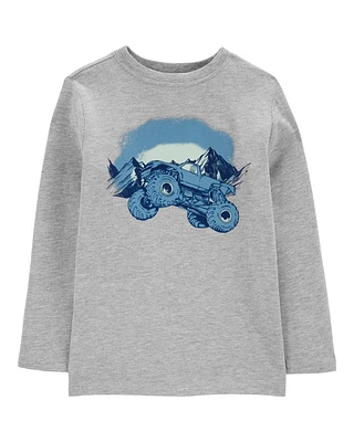 Kid Monster Truck Graphic Tee