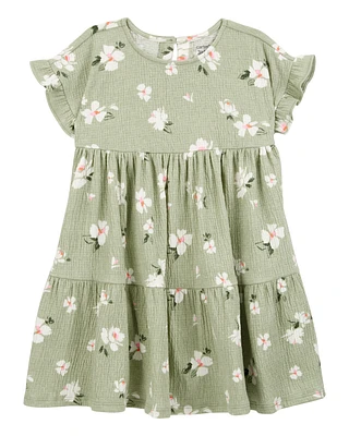 Baby Floral Tiered Dress