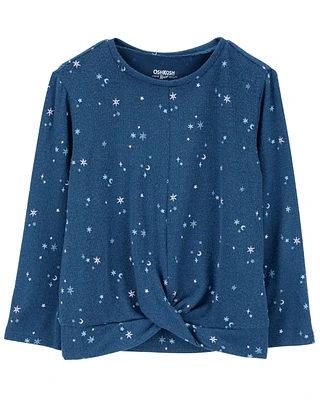 Baby Jersey Long-Sleeve Fashion Top