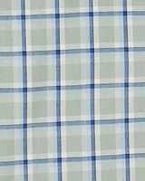 Toddler Plaid Button-Front Shirt