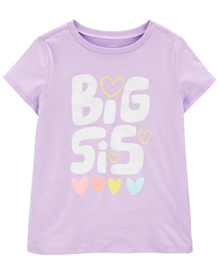 Toddler Big Sis Graphic Tee