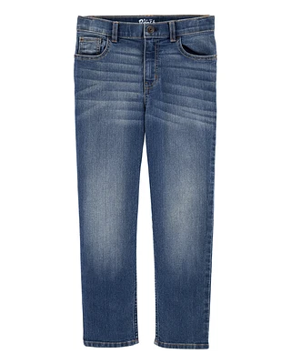 Kid Medium Wash Straight-Leg Jeans