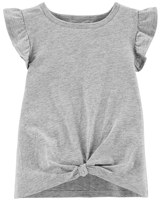 Toddler Tie-Front Jersey Tee