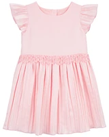 Toddler Flutter Pleated Dress