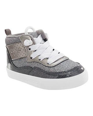 Toddler Glitter High-Top Sneakers