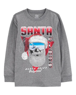 Kid Santa Clause Graphic Tee