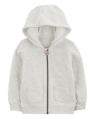 Toddler Zip-Up Fleece Hoodie