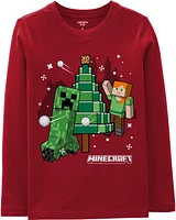 Kid Minecraft Christmas Tee