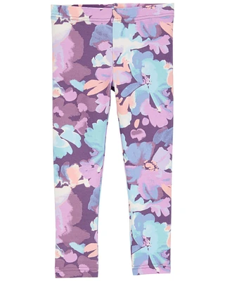 Baby Floral Knit Leggings