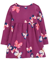 Toddler Butterfly Jersey Dress