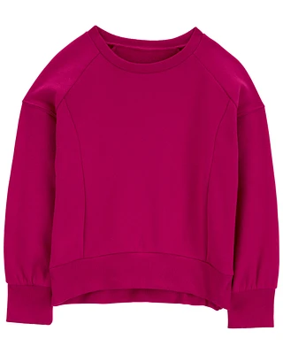 Kid Fleece Crew Neck Sweatshirt