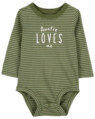 Baby Auntie Loves Me Collectible Bodysuit