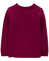 Kid 2-Pack Long-Sleeve Pocket Tees