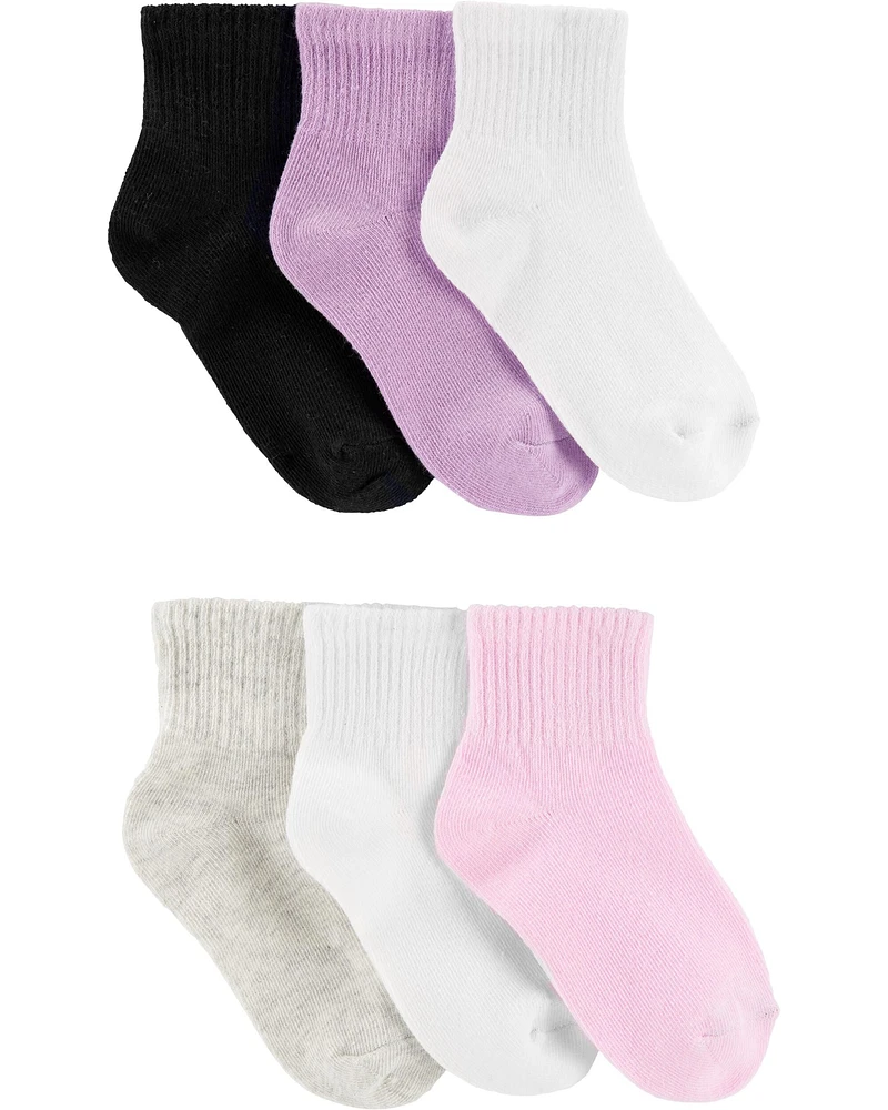 Kid 6-Pack Ankle Socks