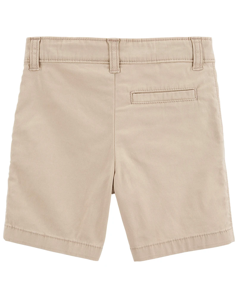 Toddler Flat-Front Shorts