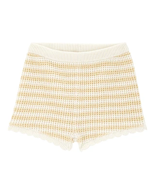 Baby Waffle Knit Shorts