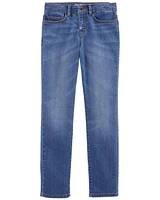 Kid Medium Blue Wash Slim-Fit Skinny-Leg Jeans