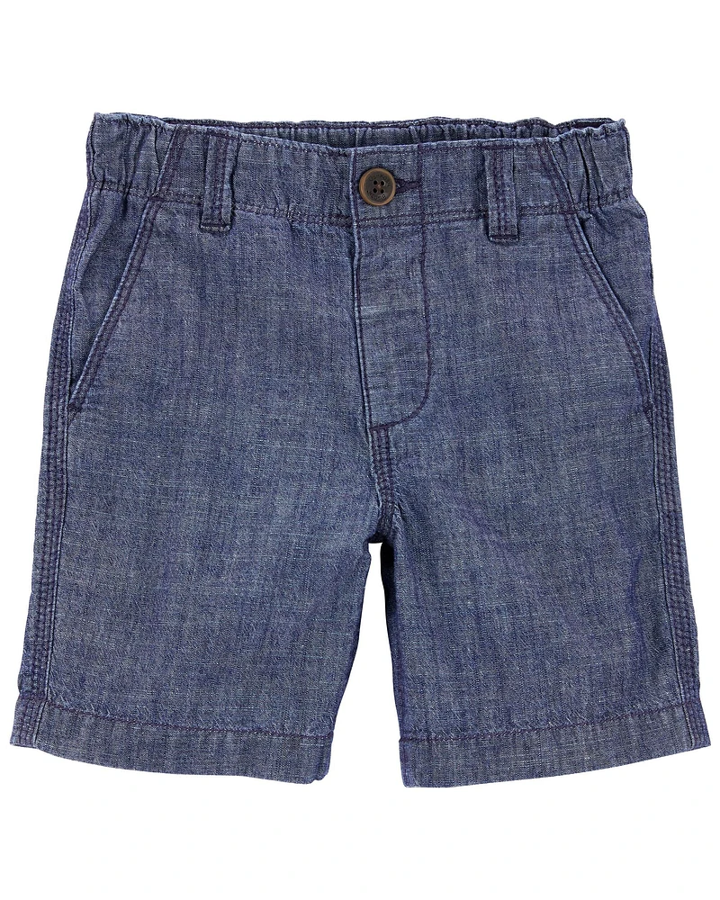 Baby Chambray Shorts