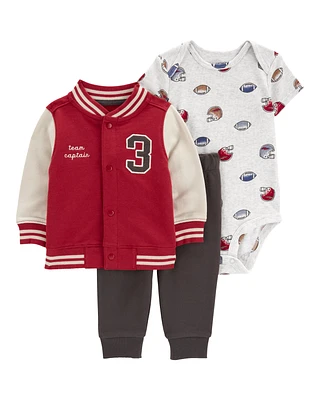 Baby 3-Piece Little Jacket Set