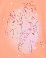 Kid Horses Graphic Tee