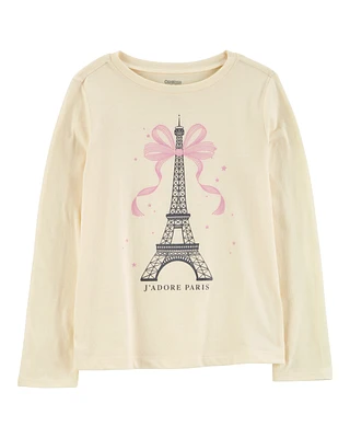 Kid Paris Long-Sleeve Graphic Tee