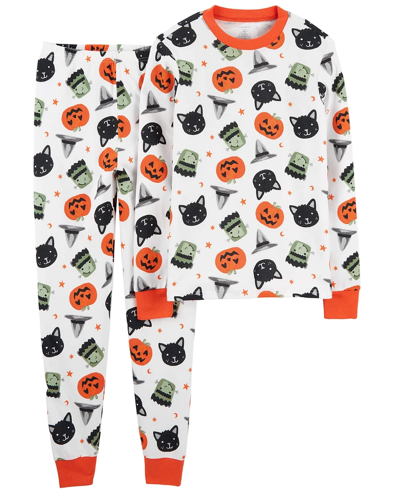 Adult 2-Piece Halloween 100% Snug Fit Cotton Pajamas