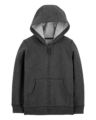 Kid Zip-Up French Terry Hoodie