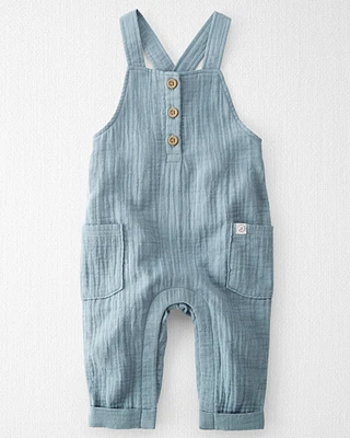 Baby Organic Cotton Gauze Overall