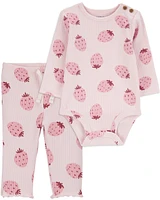 Baby 2-Piece  Long-Sleeve Bodysuit & Pants Set