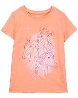 Kid Horses Graphic Tee