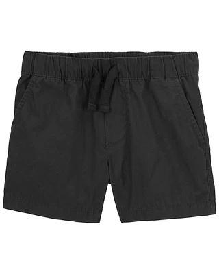 Baby Pull-On Poplin Shorts